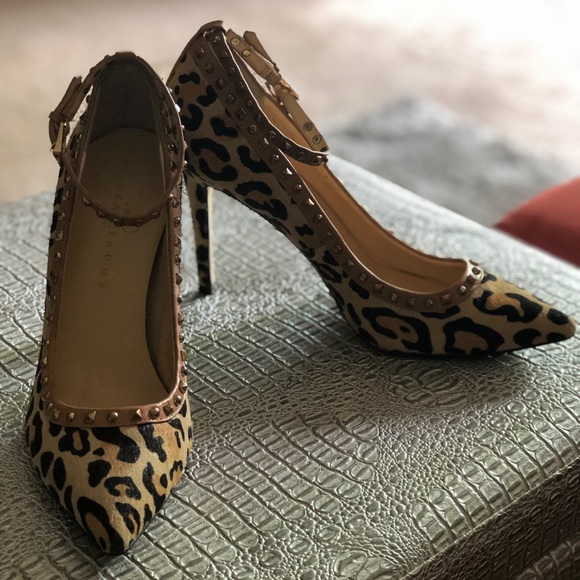 Ivanka Trump Shoes - Leopard Spike Heels